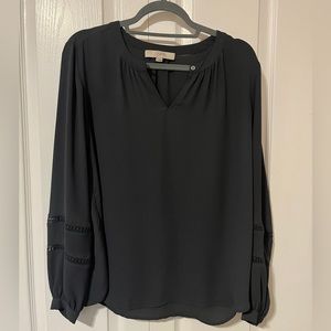 LOFT Small blue/gray blouse